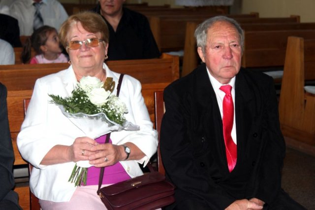 50-60 évvel ezelőtt házasságot kötött párok ünnepsége